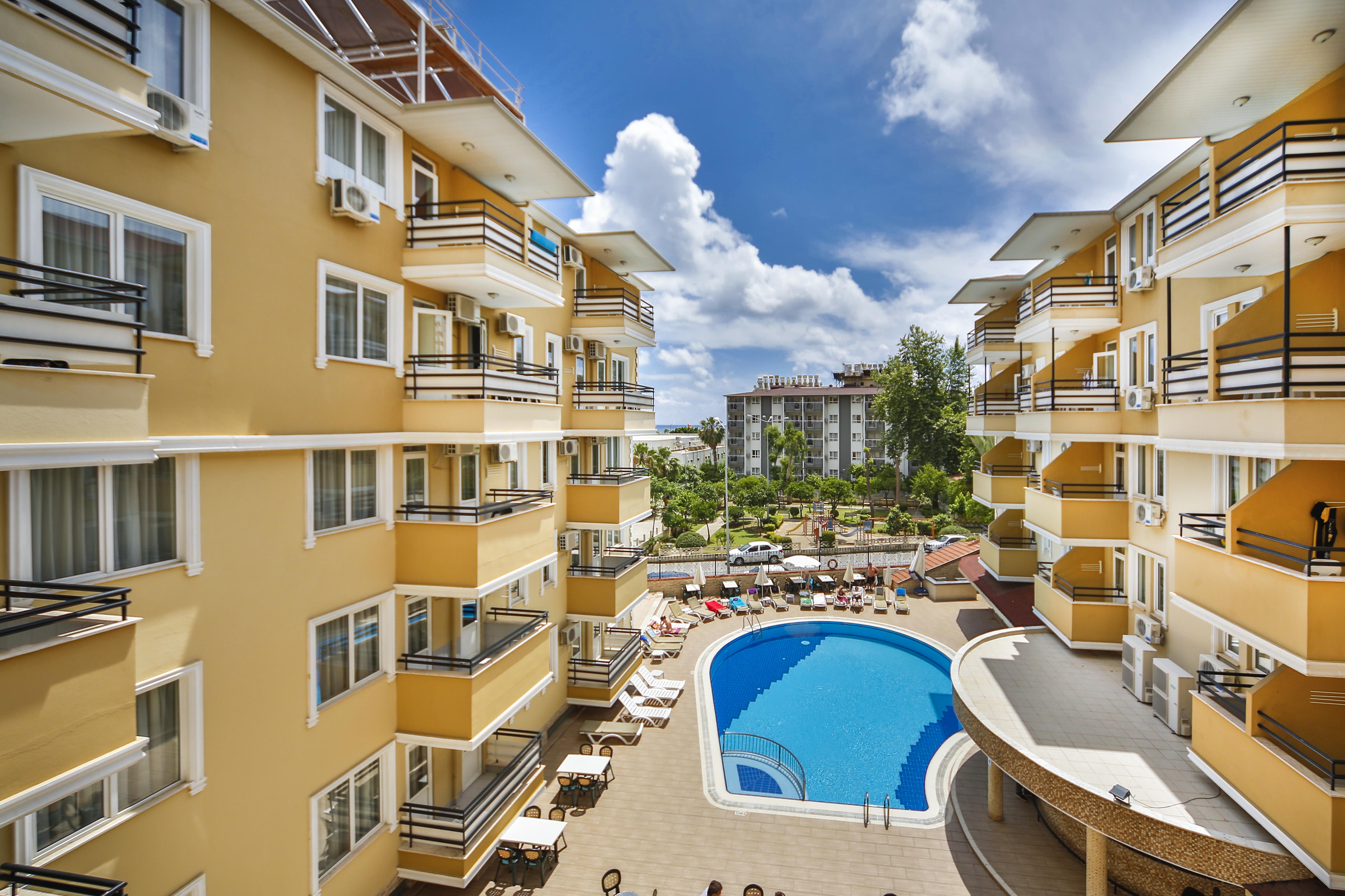 Kleopatra Aydin Hotel 알란야 외부 사진
